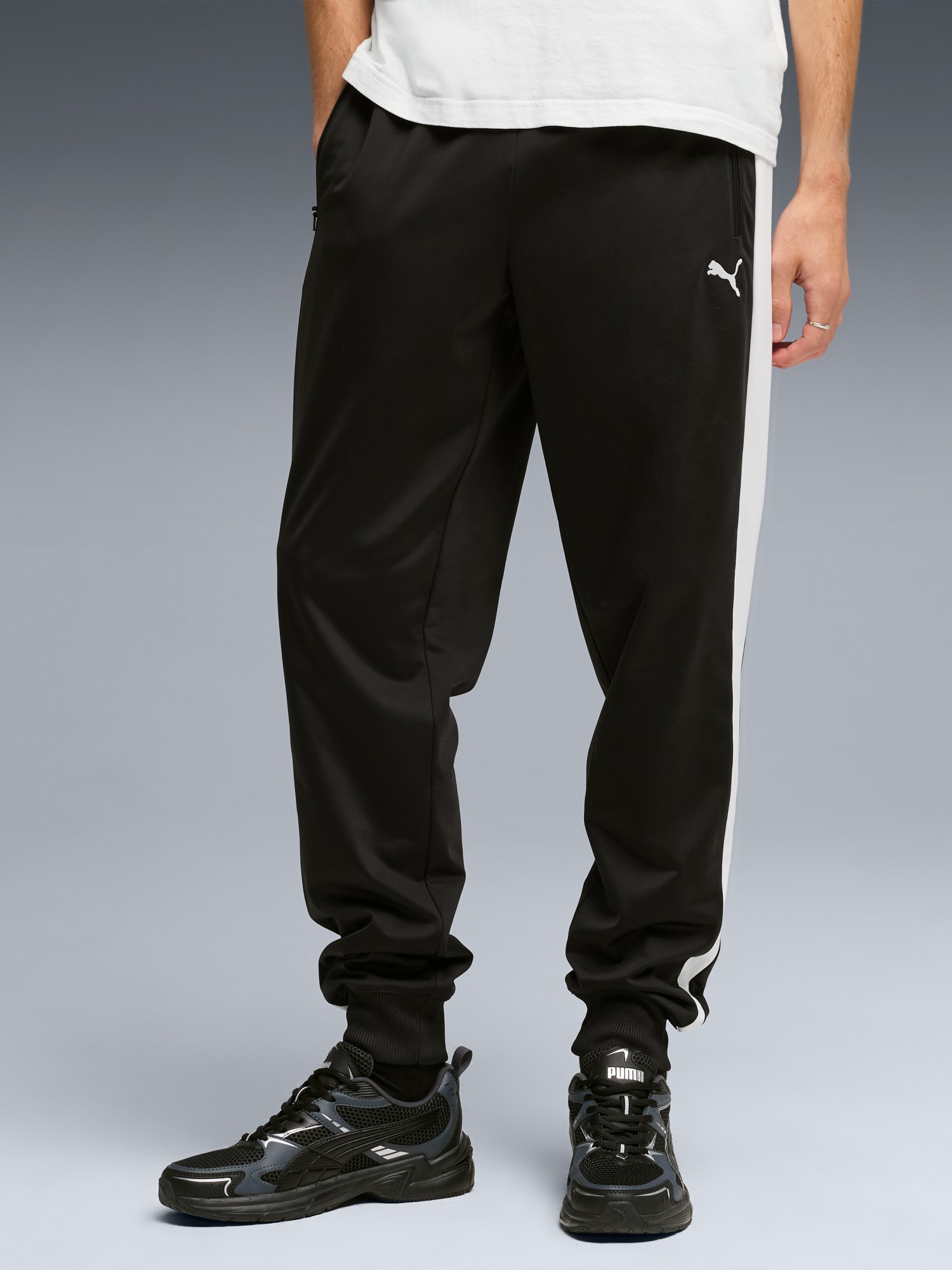 Штани чоловічі Puma ESS T7 Poly Pants чорні 69246301 изображение 2