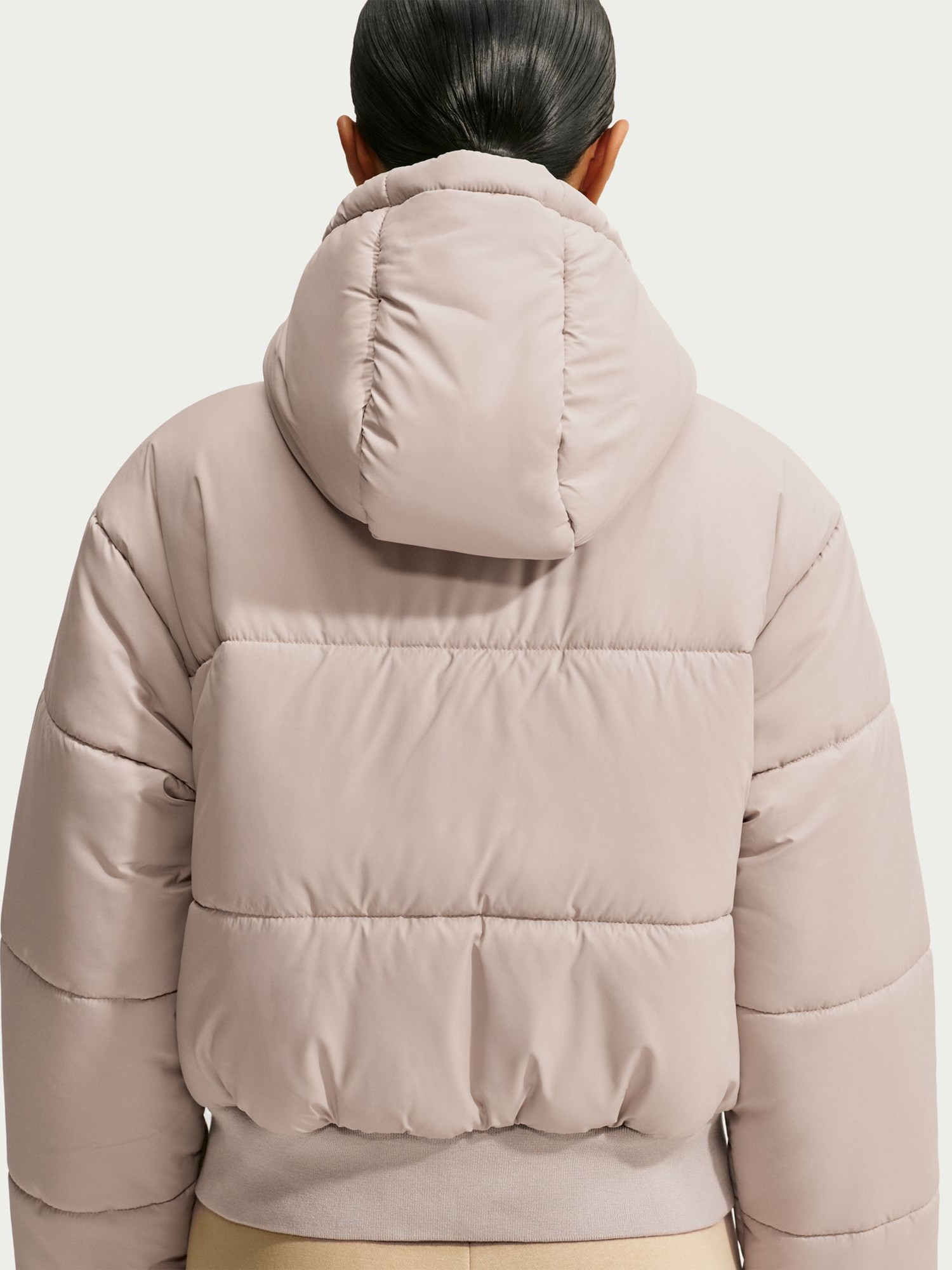 Куртка жіноча Nike W NSW TF SYNFL NK CLSC PFR GLS кремова IU3729-236 изображение 5