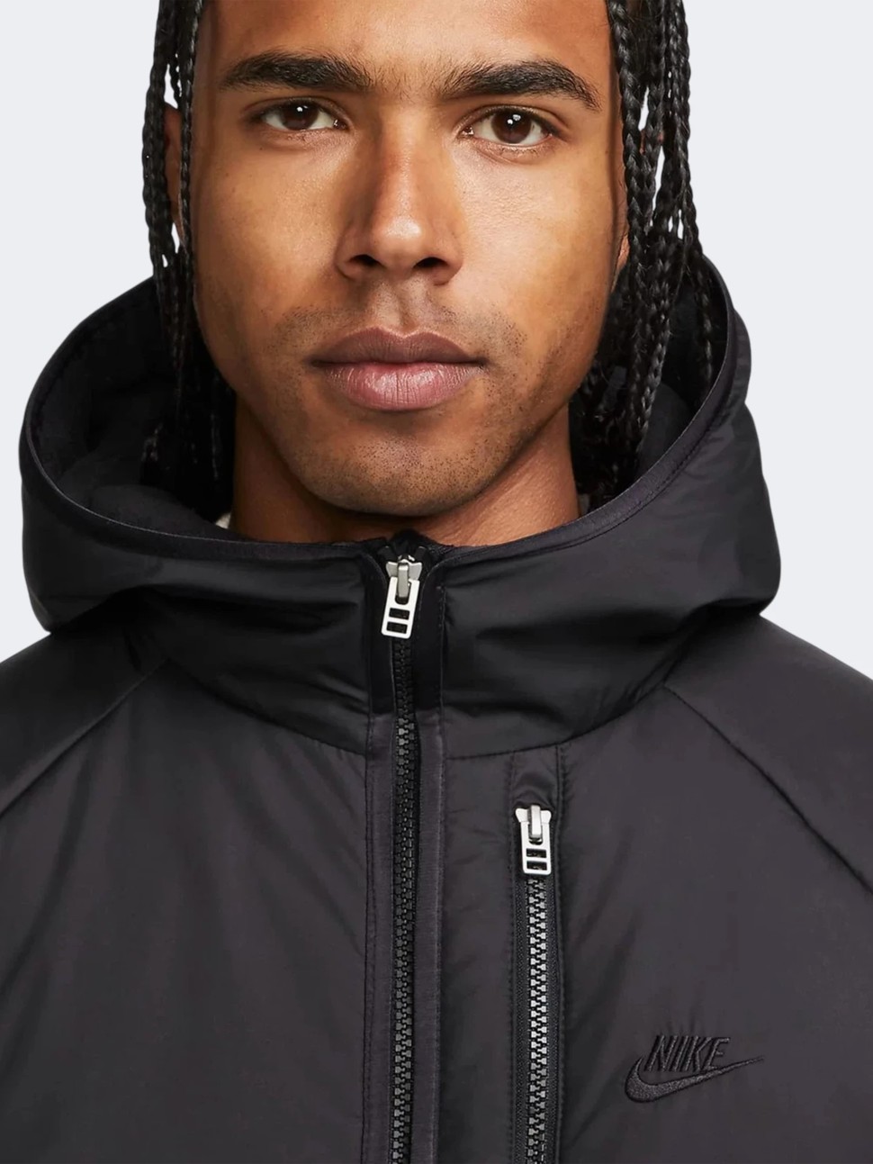 Куртка чоловіча Nike M NSW TF RPL LEGACY HD JKT чорна DD6857-011 — фото 3 — Sport City Куртка чоловіча Nike M NSW TF RPL LEGACY HD JKT чорна DD6857-011 — фото 3
