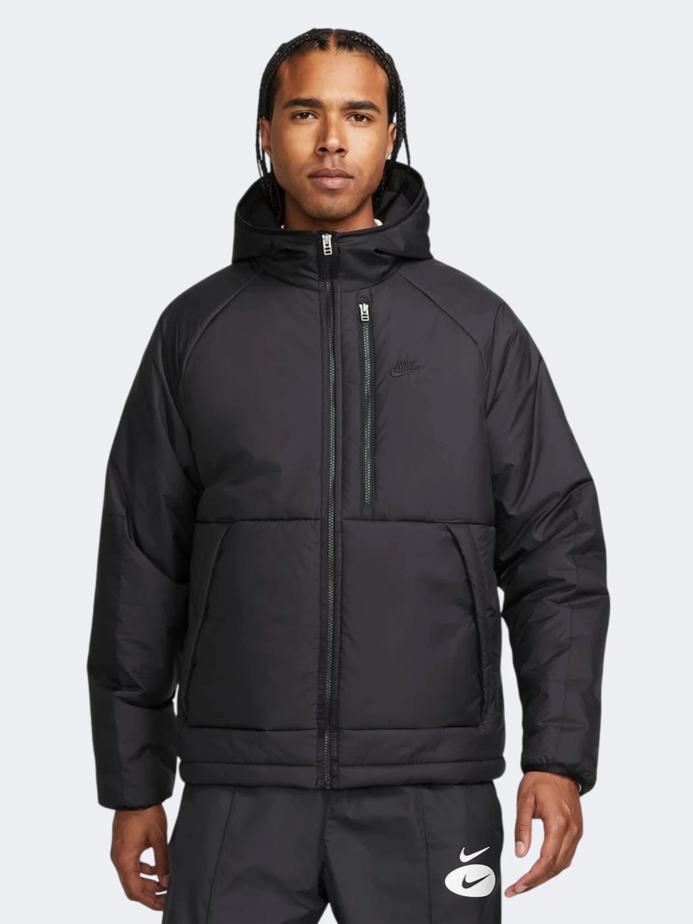 Куртка чоловіча Nike M NSW TF RPL LEGACY HD JKT чорна DD6857-011 — фото 5 — Sport City Куртка чоловіча Nike M NSW TF RPL LEGACY HD JKT чорна DD6857-011 — фото 5