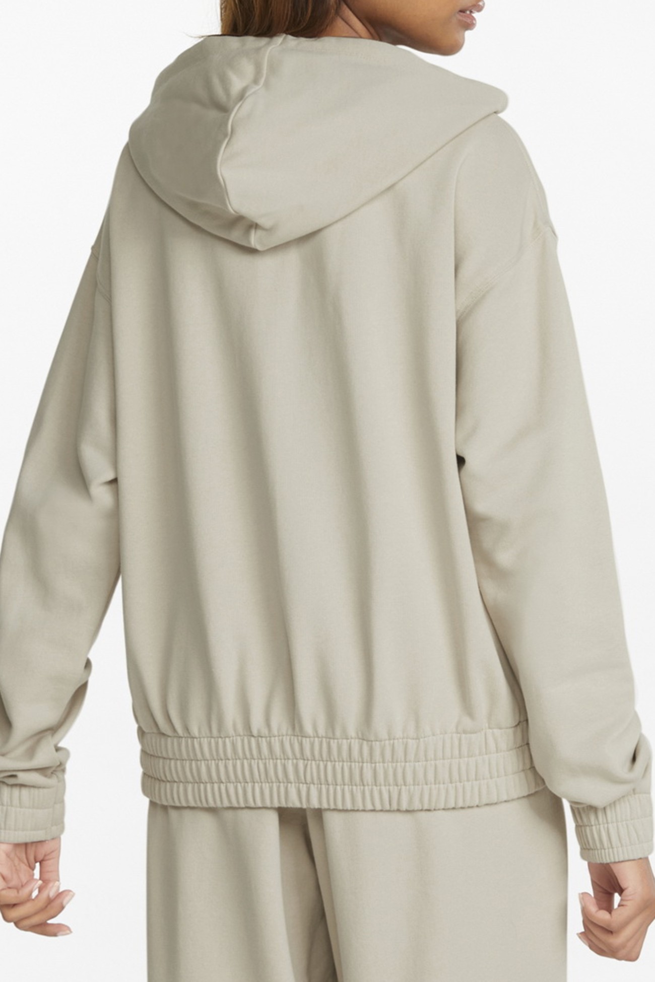 Толстовка жіноча Puma Her Hoodie бежева 84709564 изображение 3