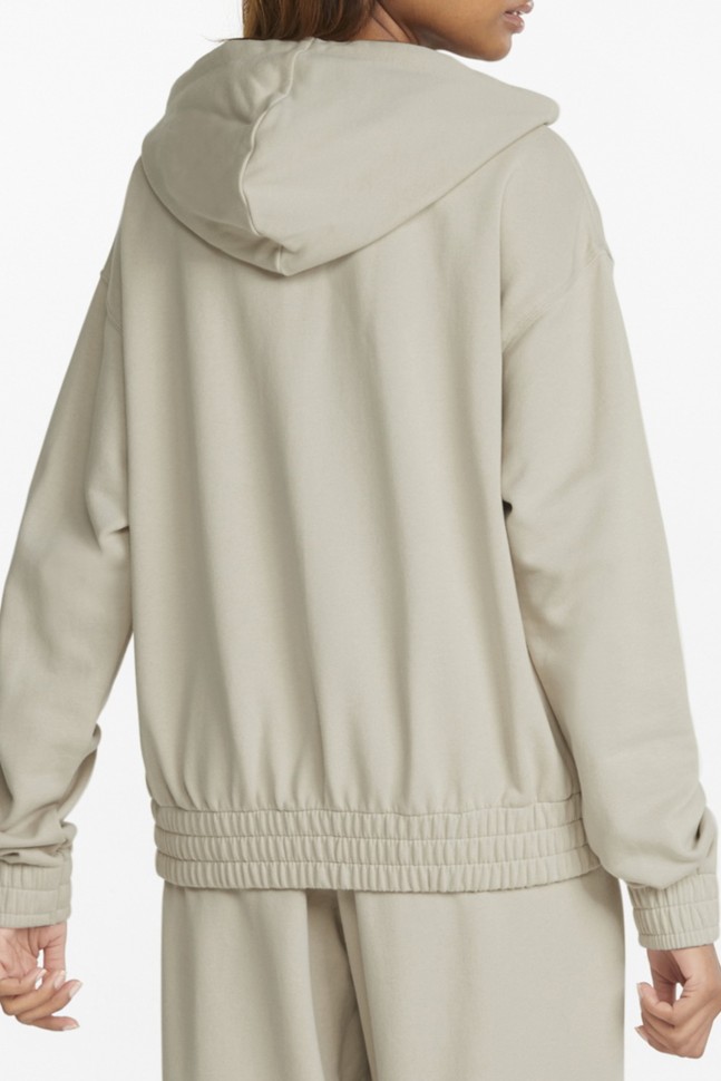 Толстовка женская Puma Her Hoodie бежевая 84709564 изображение 3