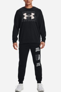 Толстовка чоловіча Rival Terry Logo Crew чорна 1370391-001 изображение 2