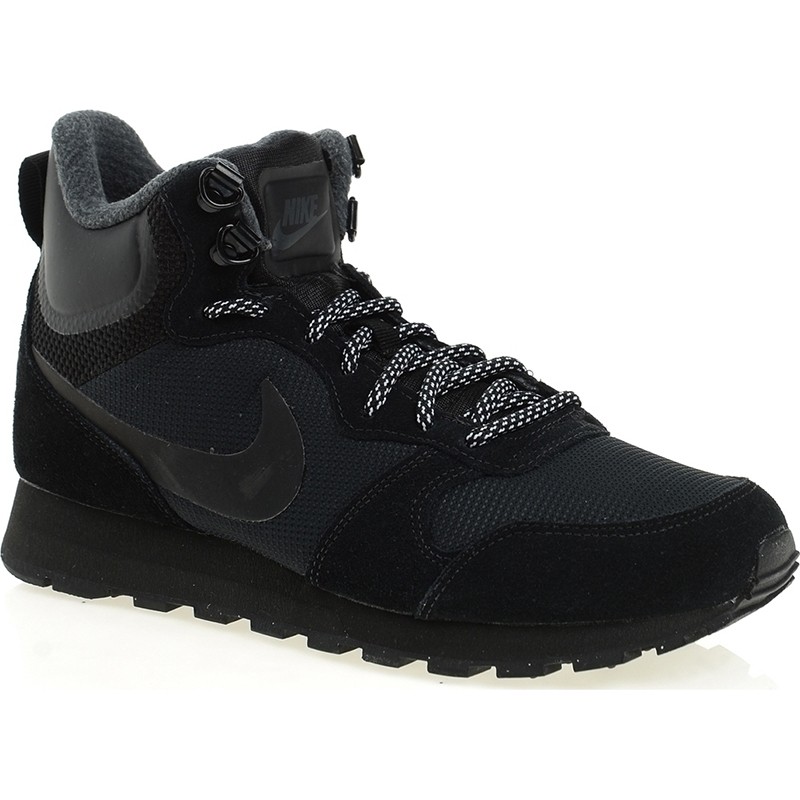 Ботинки женские Nike MD RUNNER 2 MID PREM серые 845059-002 изображение 2
