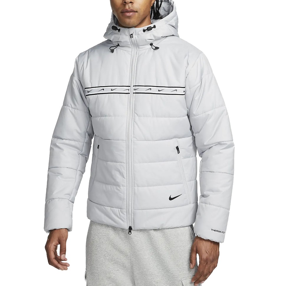 Куртка чоловіча Nike M Nsw Repeat Syn Fill Jkt сіра DX2037-077 — фото 1