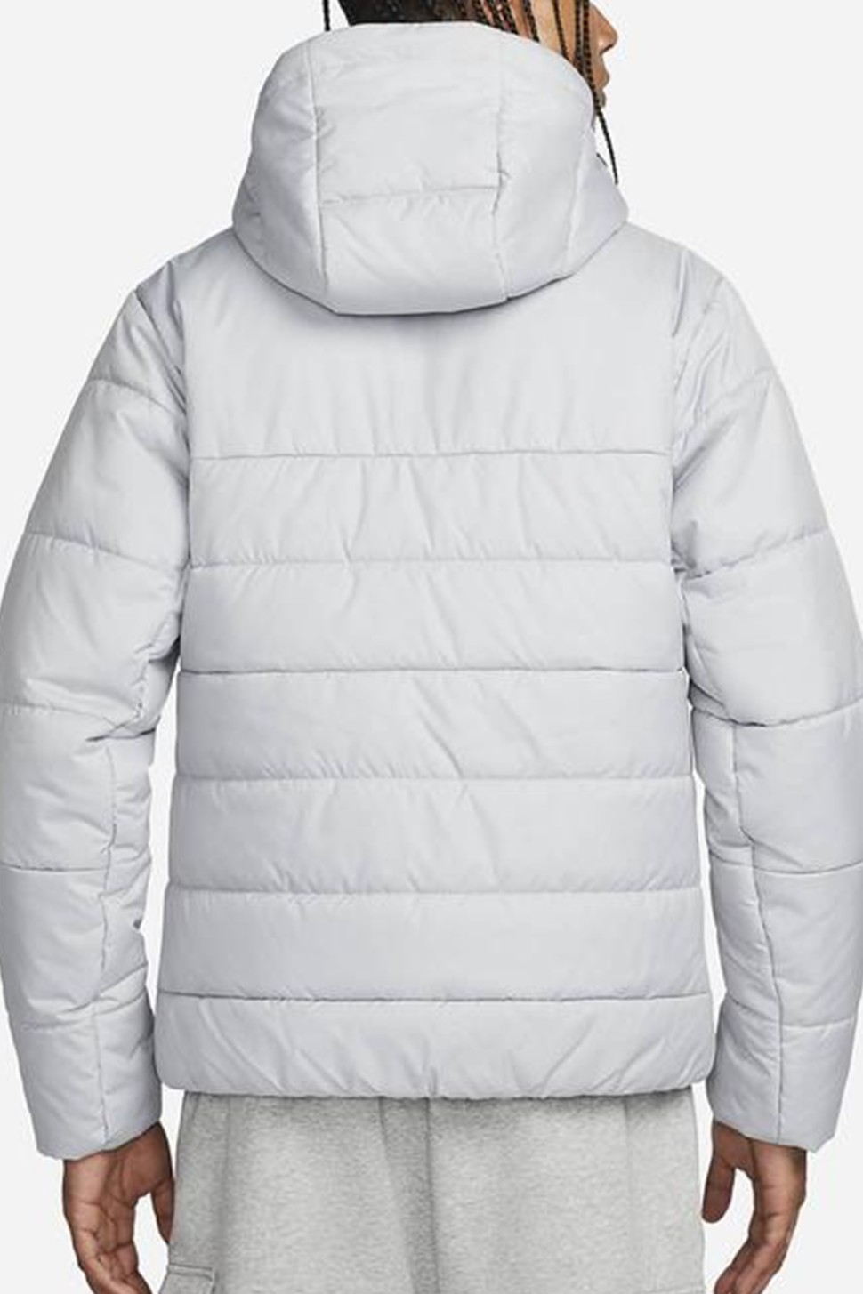 Куртка чоловіча Nike M Nsw Repeat Syn Fill Jkt сіра DX2037-077 — фото 6
