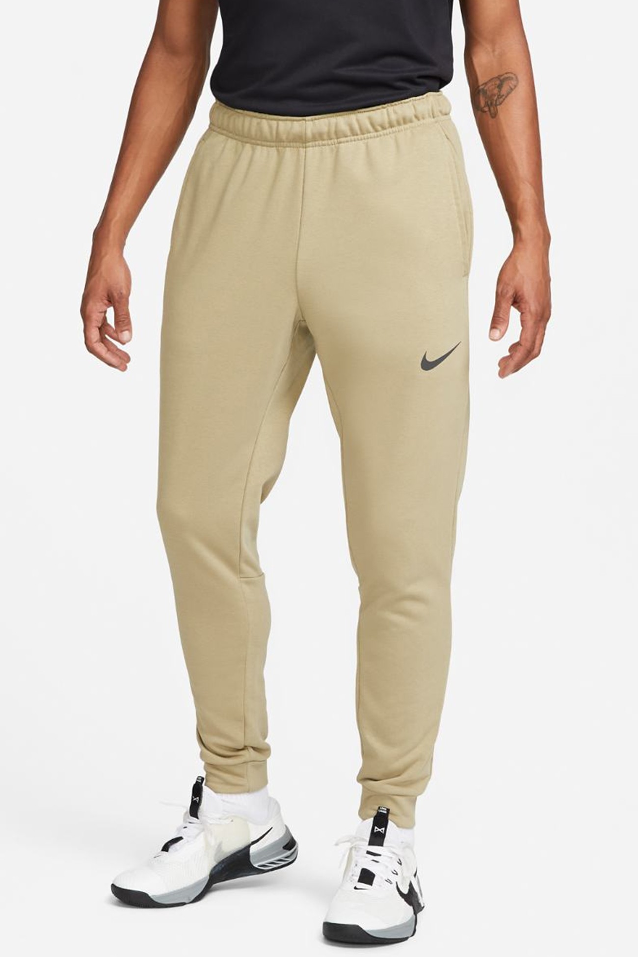 Брюки мужские Nike M NK DF PNT TAPER FL бежевые CZ6379-276 изображение 2