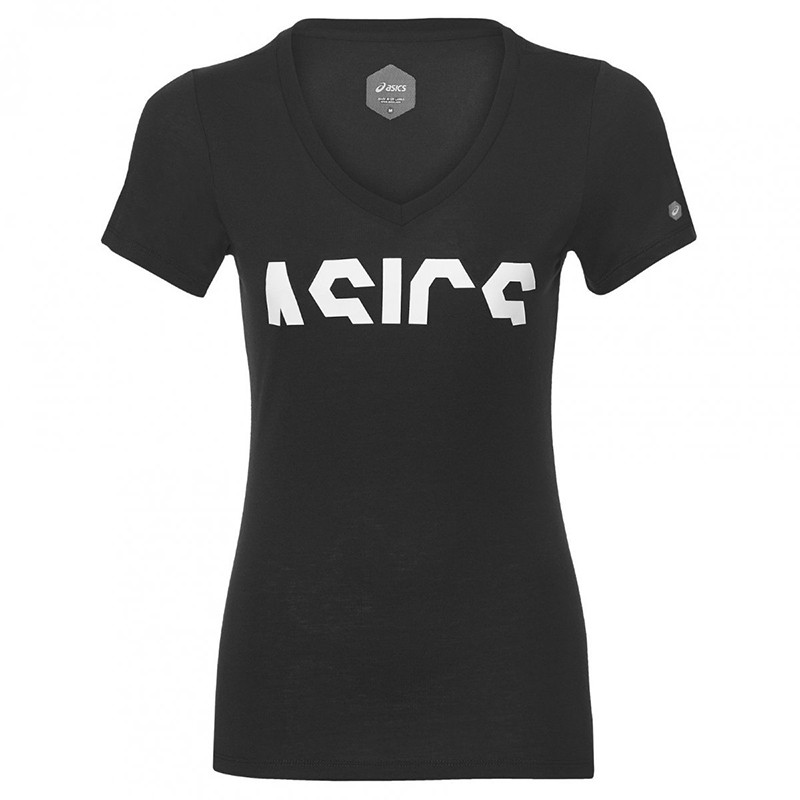 Футболка женская Asics ESNT GPX SS TOP черная 155242-0904 изображение 1