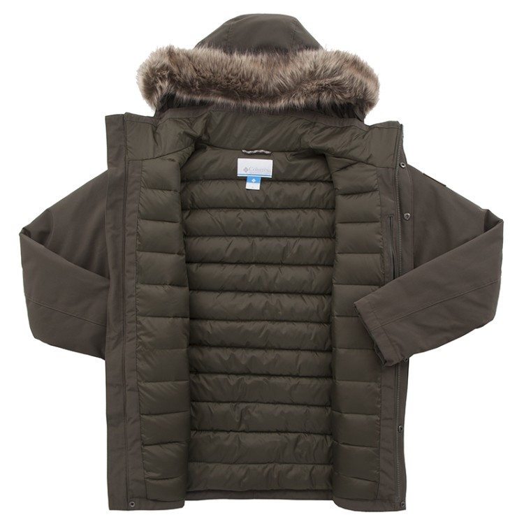 Куртка мужская Columbia Marquam Peak зеленая 1798922-213 изображение 3