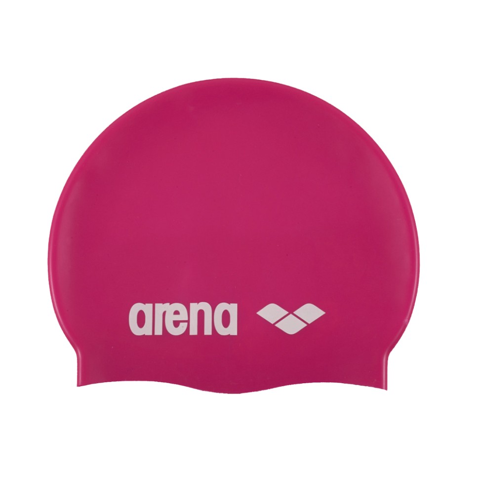 Шапочка для плавання Arena CLASSIC SILICONE темно-рожева 91662-091 — фото 1