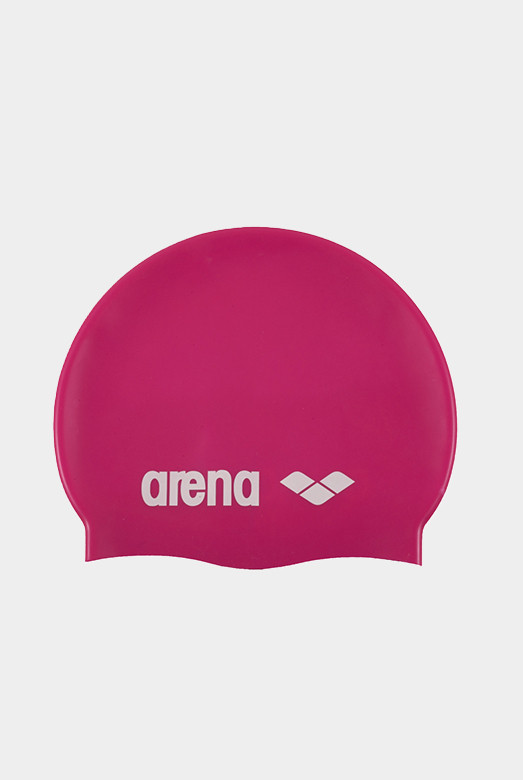 Шапочка для плавания Arena CLASSIC SILICONE темно-розовая 91662-091 изображение 2