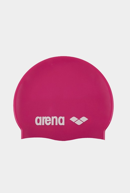 Шапочка для плавання Arena CLASSIC SILICONE темно-рожева 91662-091 — фото 2