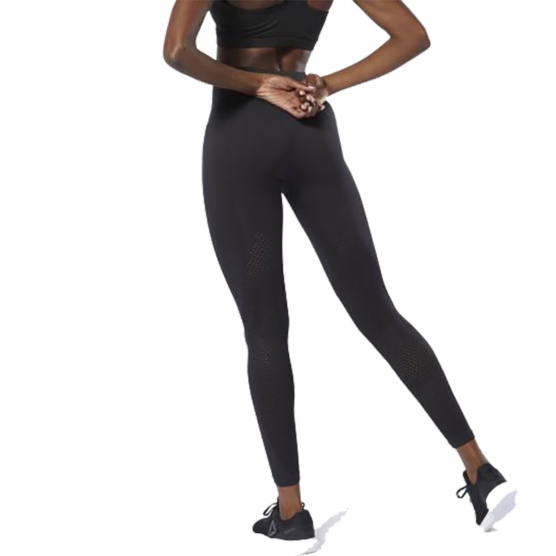 Леггинсы женские Reebok Wor Meet You There Seamless серые DP6710 — фото 2