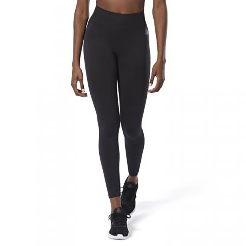 Леггинсы женские Reebok Wor Meet You There Seamless серые DP6710 изображение 3