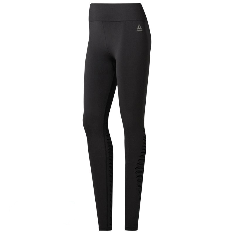 Леггинсы женские Reebok Wor Meet You There Seamless серые DP6710 — фото 1