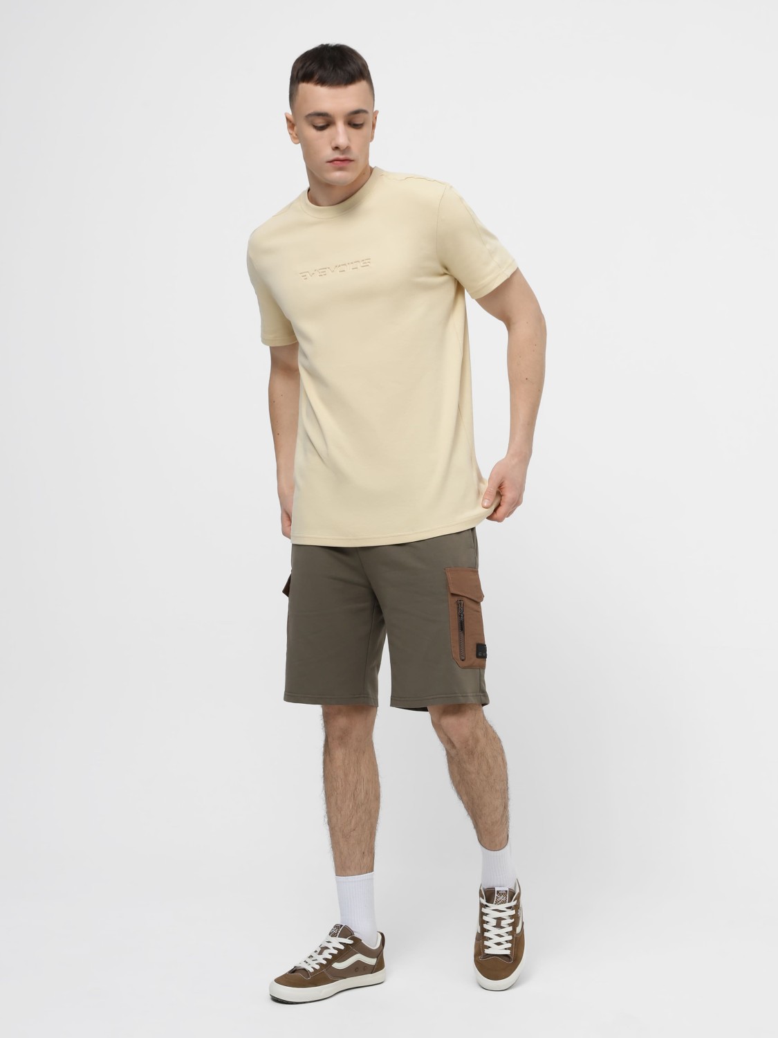 Шорты мужские Evoids Tarbent коричневые 552442-200 изображение 4