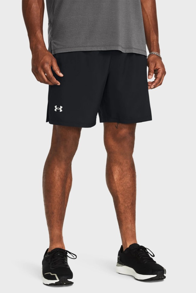 Шорты мужские Under Armour UA LAUNCH 7'' SHORT черные 1382620-001 изображение 2