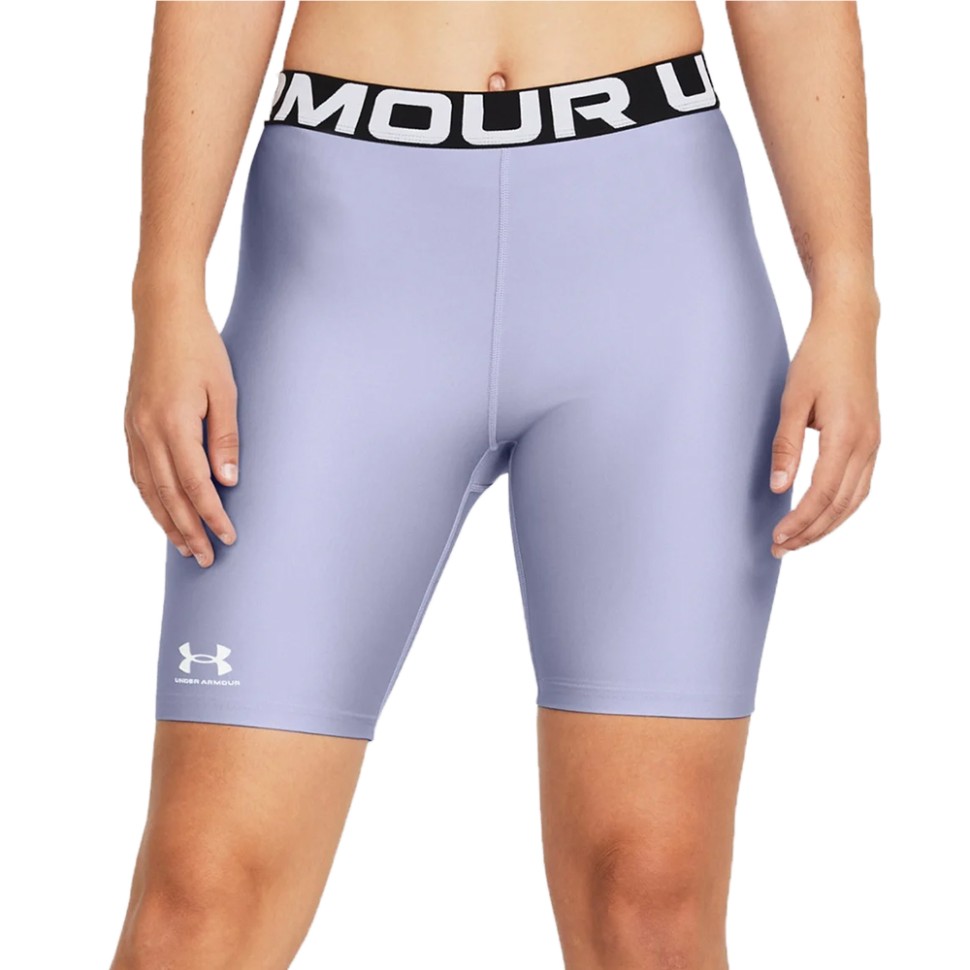 Шорти жіночі Under Armour UA HG Authentics 8in Short блакитні 1383627-539 — фото 1
