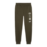 Штани чоловічі Puma PUMA POWER Graphic Sweatpants FL cl оливкові 68174270 изображение 1