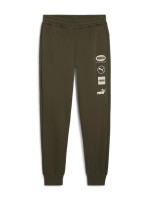 Штани чоловічі Puma PUMA POWER Graphic Sweatpants FL cl оливкові 68174270 изображение 2