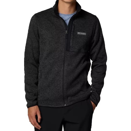 Джемпер мужской Columbia Sweater Weather™ Full Zip черный 2097731-010 изображение 1