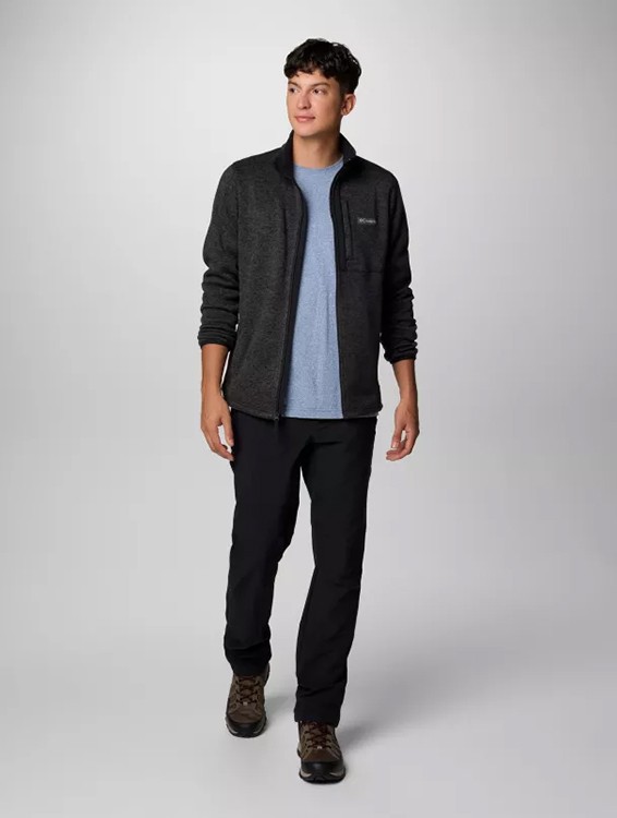 Джемпер мужской Columbia Sweater Weather™ Full Zip черный 2097731-010 — фото 3 — Sport City Джемпер мужской Columbia Sweater Weather™ Full Zip черный 2097731-010 — фото 3