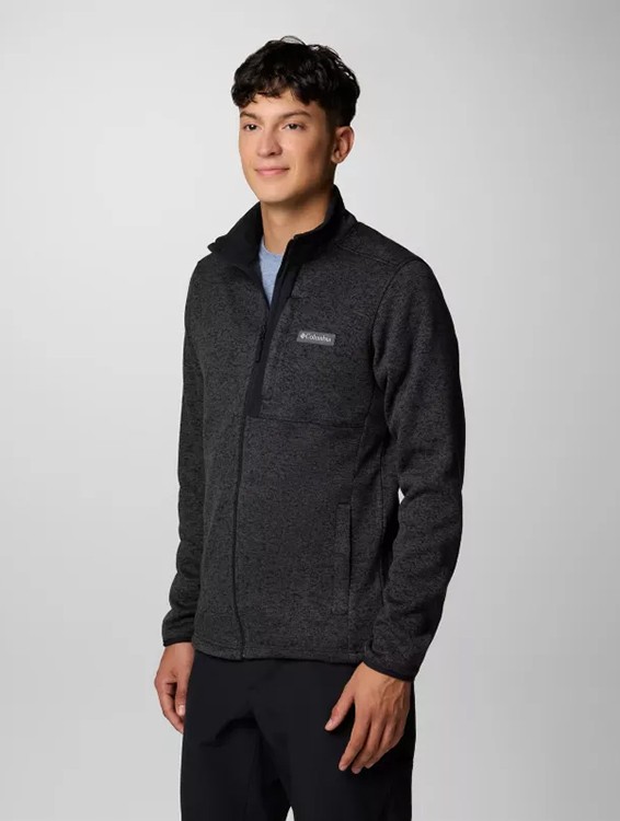 Джемпер мужской Columbia Sweater Weather™ Full Zip черный 2097731-010 — фото 4 — Sport City Джемпер мужской Columbia Sweater Weather™ Full Zip черный 2097731-010 — фото 4