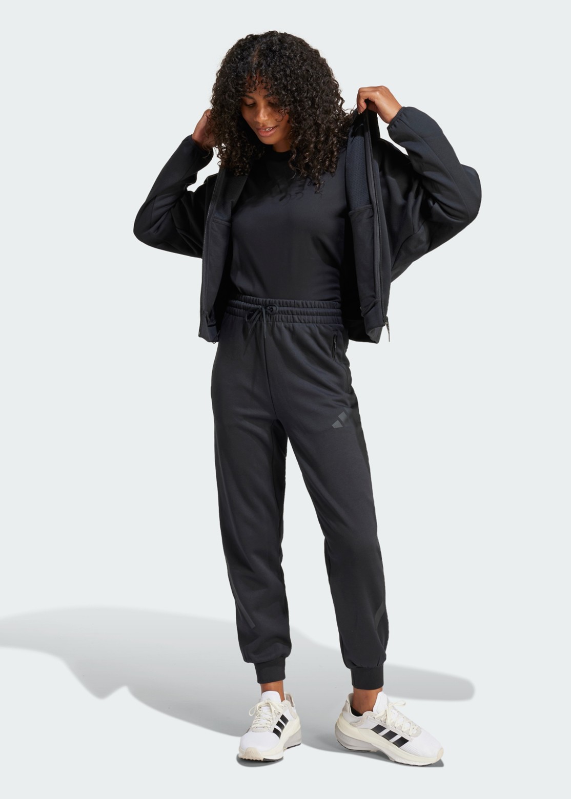 Брюки женские Adidas W Z.N.E. PT черные JE7842 изображение 5