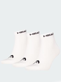 Шкарпетки HEAD ALL SPORTS QUARTER білі 701229010002 изображение 2