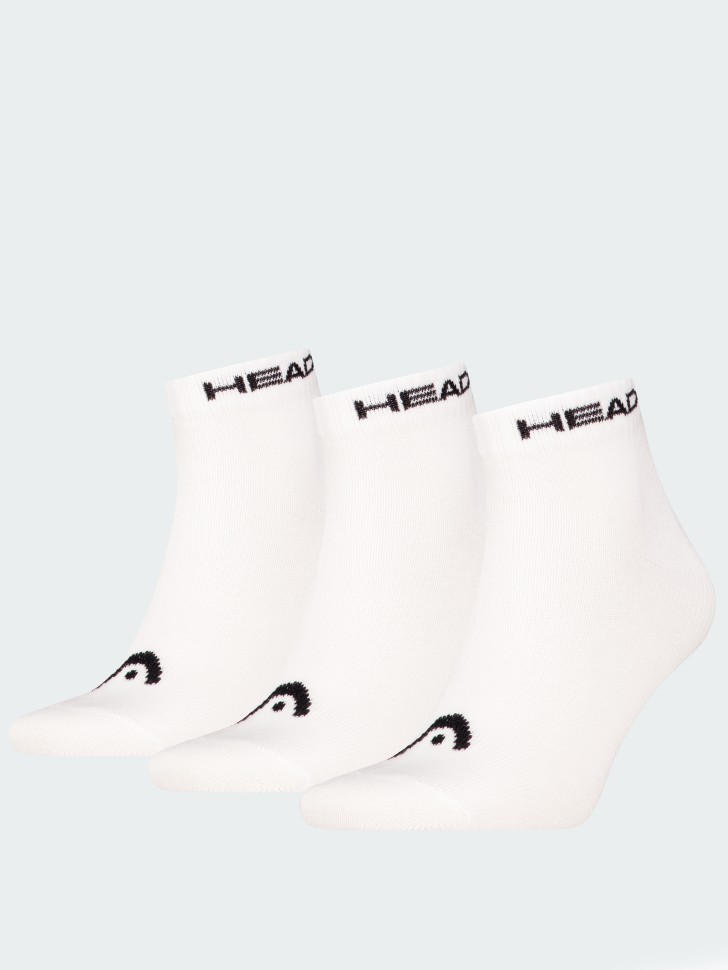 Шкарпетки HEAD ALL SPORTS QUARTER білі 701229010002 изображение 2