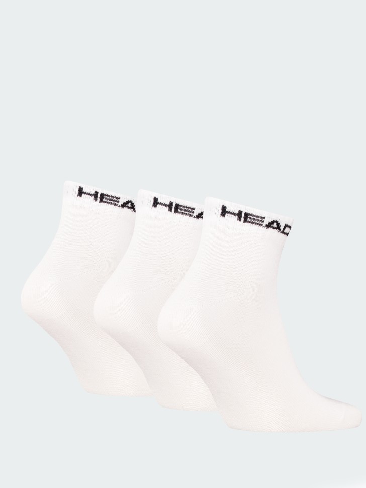 Шкарпетки HEAD ALL SPORTS QUARTER білі 701229010002 изображение 3