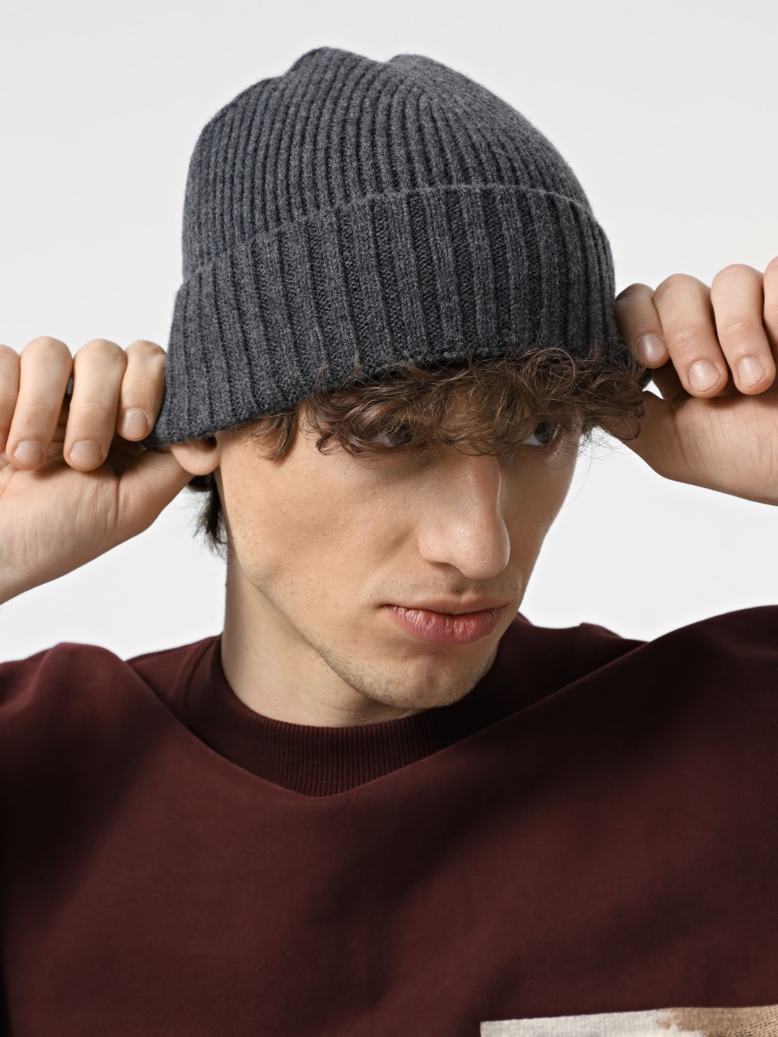 Шапка Evoids Surge темно-серая 182502-020 изображение 6