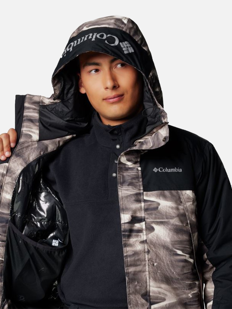 Куртка чоловіча Columbia Shotski™ Printed Jacket бежева 2105061-278 — фото 8