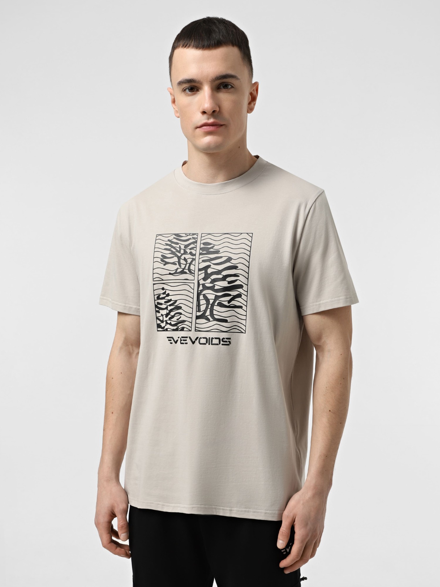 Футболка мужская Evoids Lennie серая 552550-011 изображение 2