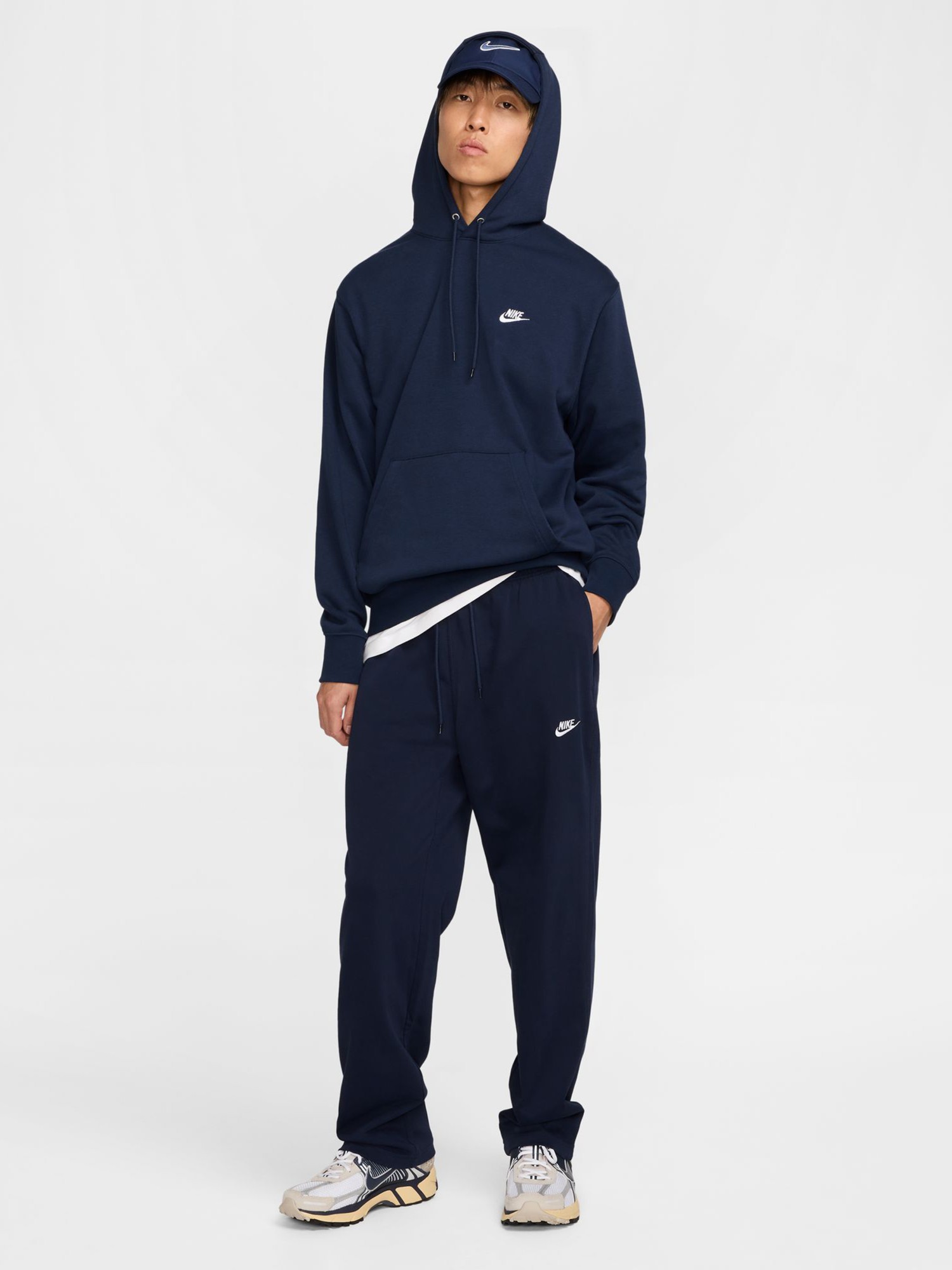 Штани чоловічі Nike M NK CLUB KNIT OH PANT сині FQ4332-451 изображение 5