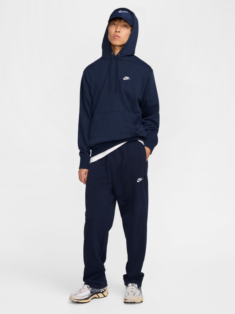 Брюки мужские Nike M NK CLUB KNIT OH PANT синие FQ4332-451 изображение 5