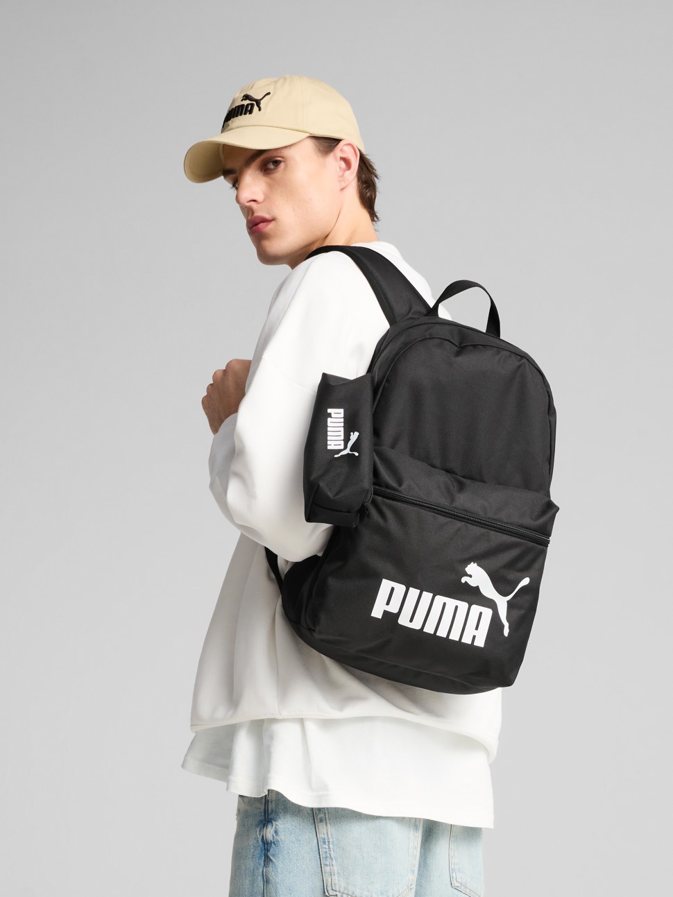 Рюкзак Puma PHASE Backpack Set чорний 09119101 — фото 6