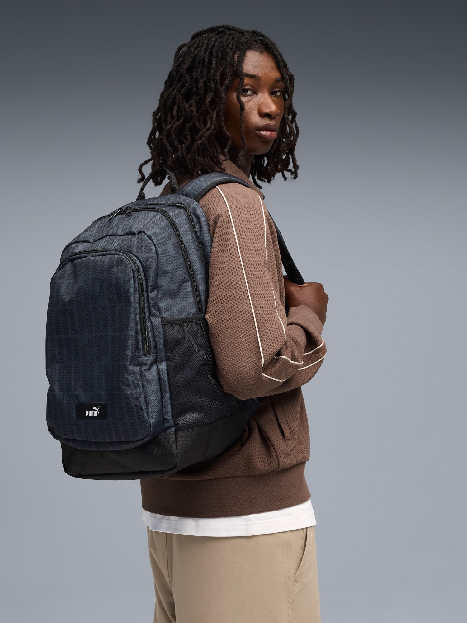 Рюкзак  Puma ACADEMY AOP Backpack черный 09115014 изображение 7