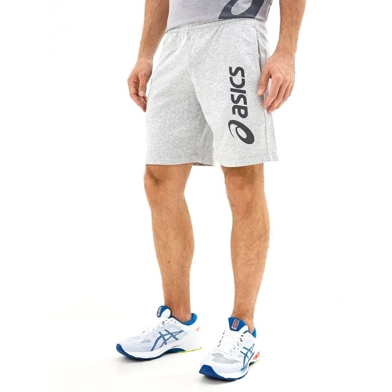 Шорты мужские Asics Big Logo Sweat  серые 2031A976-020 изображение 3