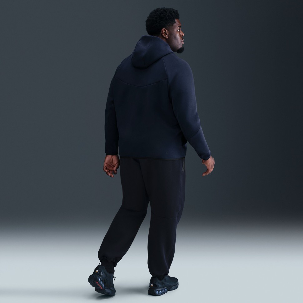 Толстовка чоловіча Nike M NK TCH FLC FZ WR HOODIE темно-синя HV0949-451 — фото 7