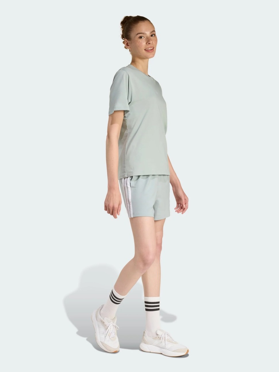Футболка жіноча Adidas W SL SJ T м'ятна KC5248 — фото 6