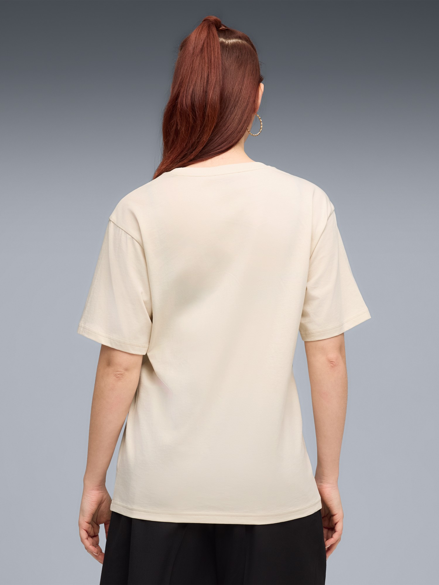 Футболка жіноча Puma ESS GRAPHIC Animal Relaxed Tee молочна 69182187 изображение 3