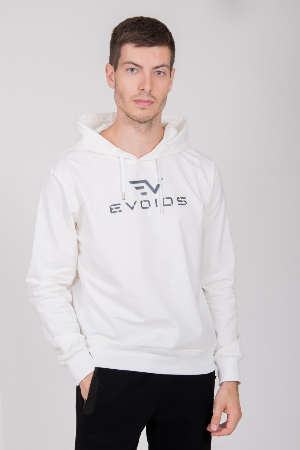 Толстовка чоловіча Evoids Lyra біла 552151-100  — фото 2