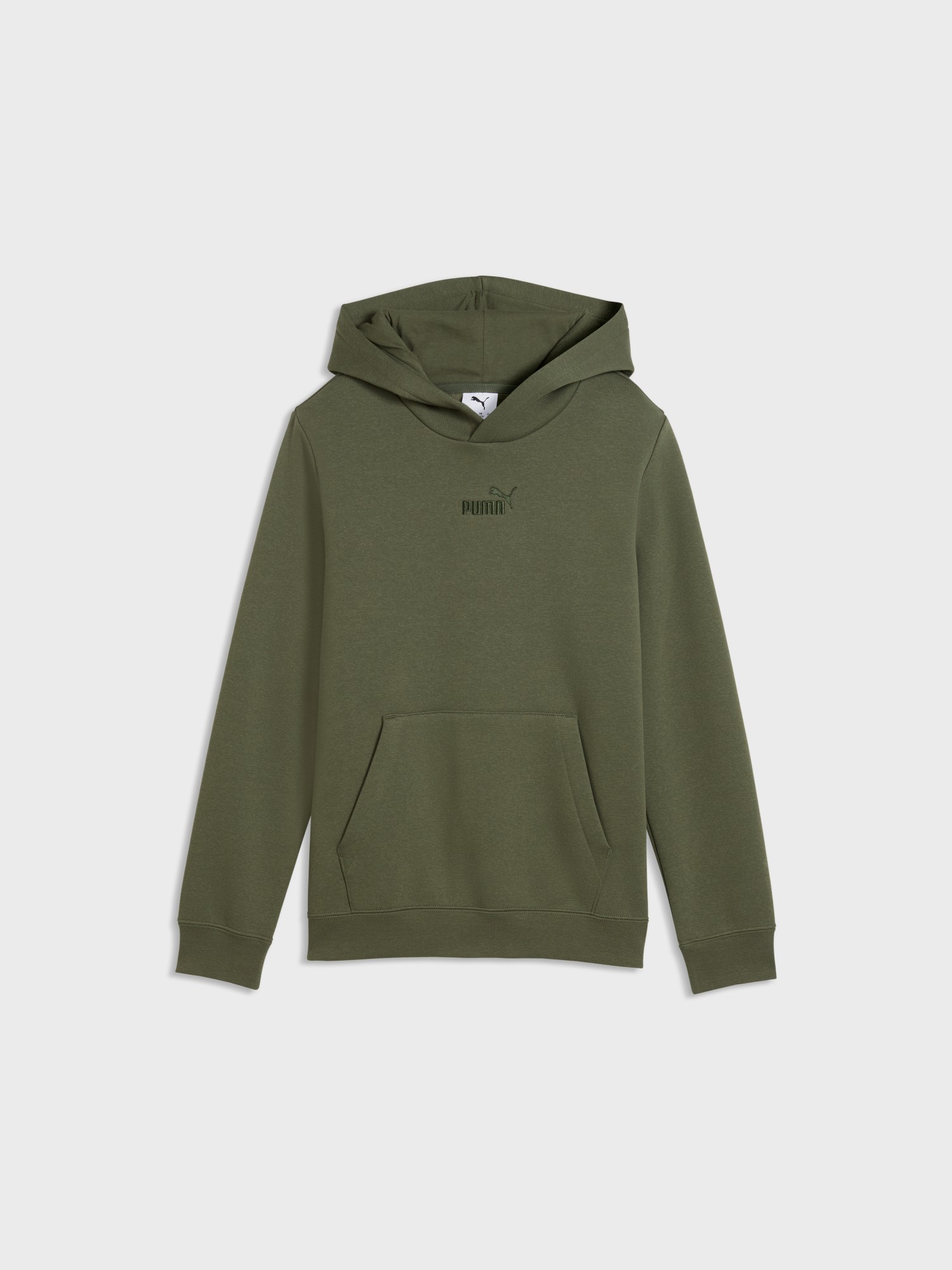 Толстовка детская Puma ESS Small No.1 Logo Centered Hoodie FL B хаки 69297686 изображение 5
