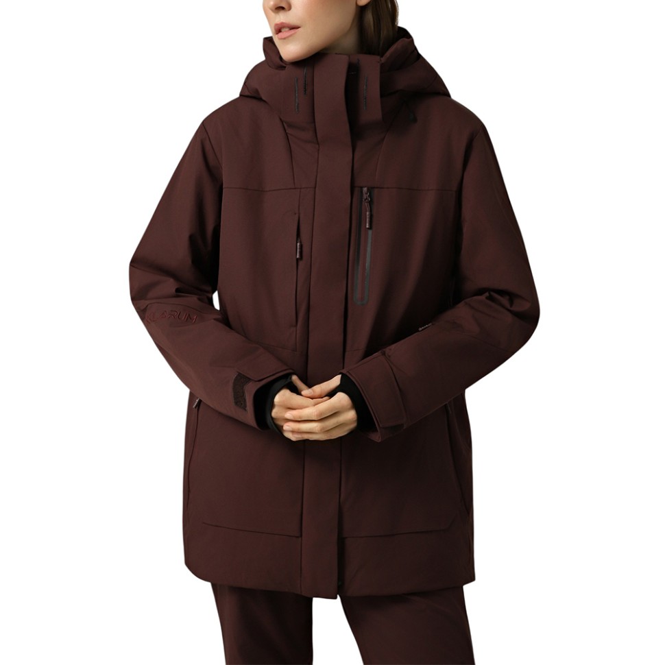 Куртка женская Larum Alphera коричневая 556012W-200 — Sport City Куртка женская Larum Alphera коричневая 556012W-200