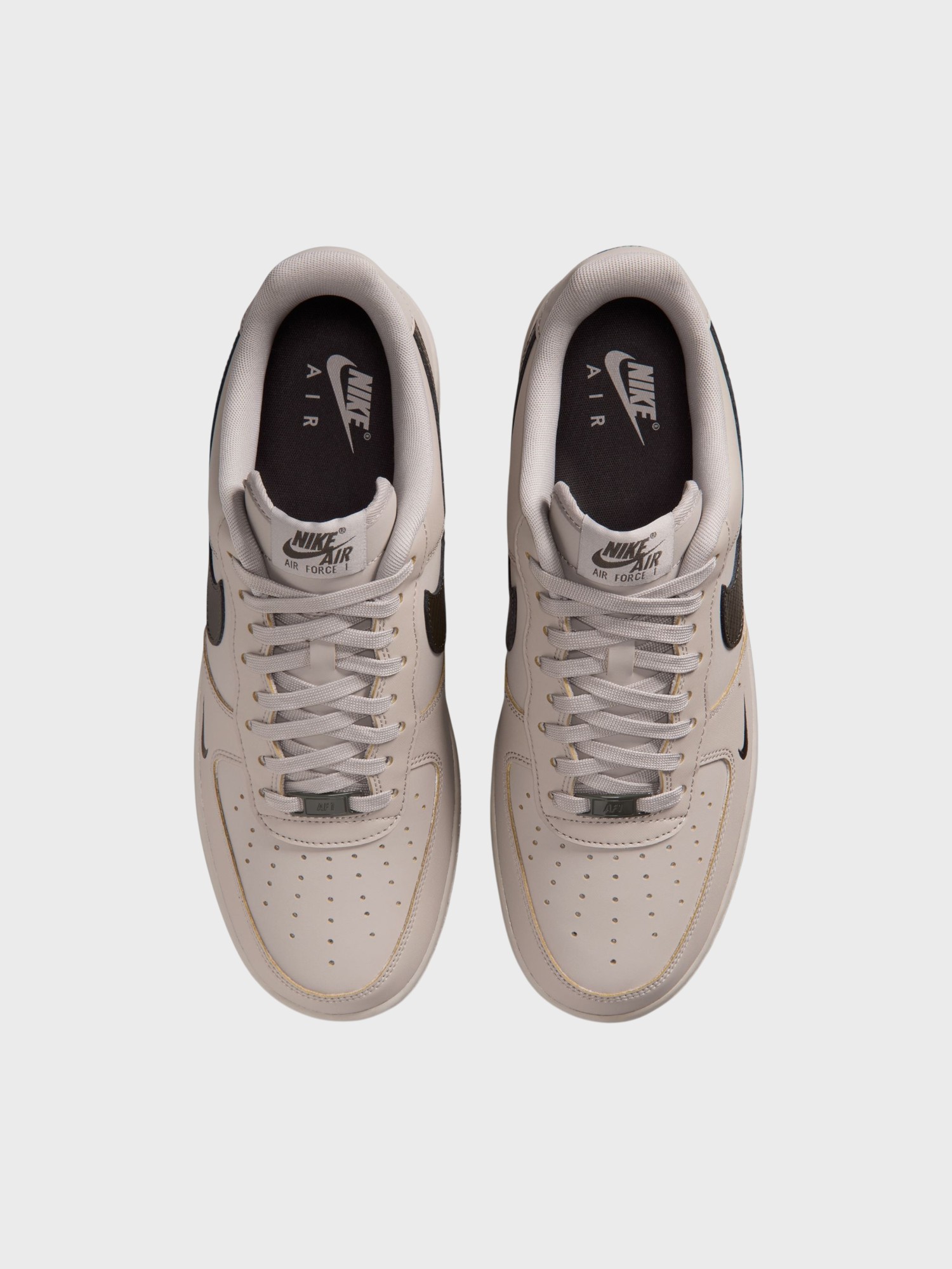 Кроссовки мужские Nike W AIR FORCE 1 '07 LOW CRSNT серые IV5732-002 изображение 7