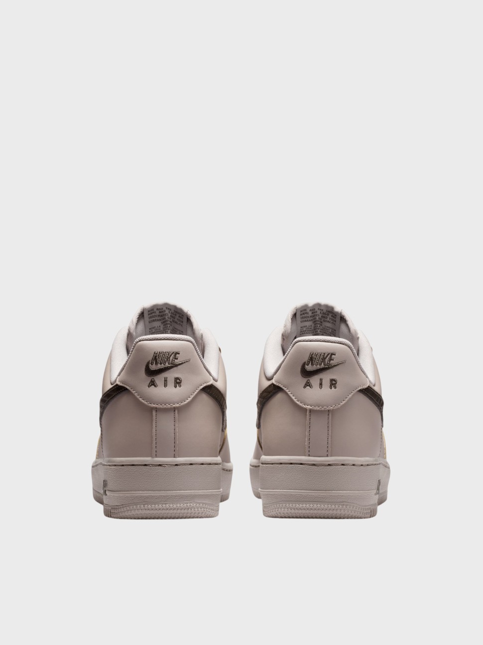 Кроссовки мужские Nike AIR FORCE 1 '07 LOW CRSNT бежевые IV5732-002 — фото 8