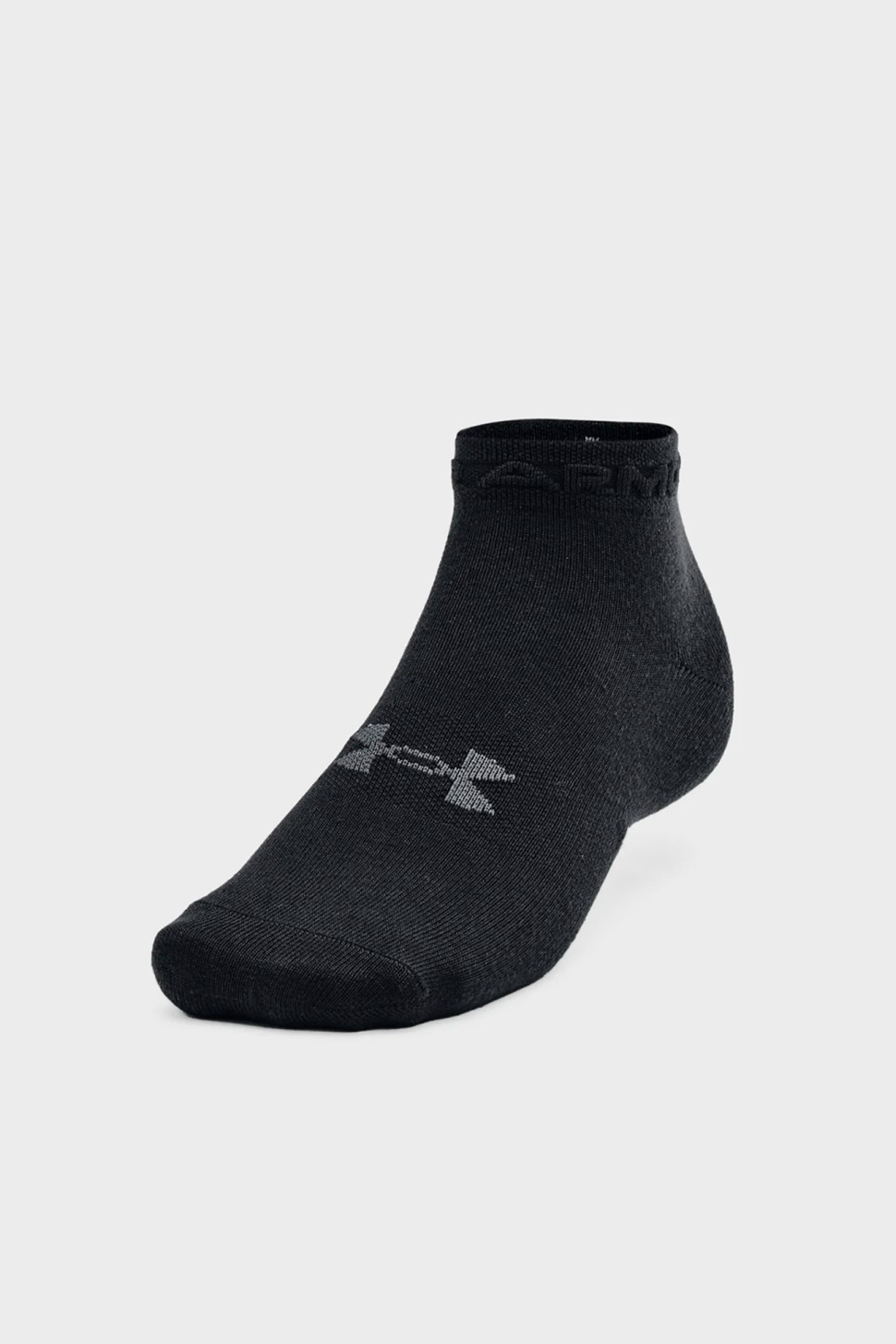Шкарпетки Under Armour Ua Essential Low Cut 3Pk чорні 1365745-001 — фото 3