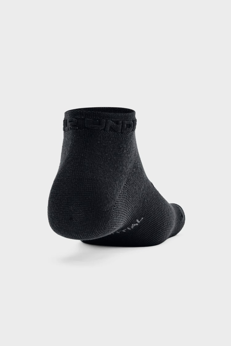 Шкарпетки Under Armour Ua Essential Low Cut 3Pk чорні 1365745-001 изображение 5