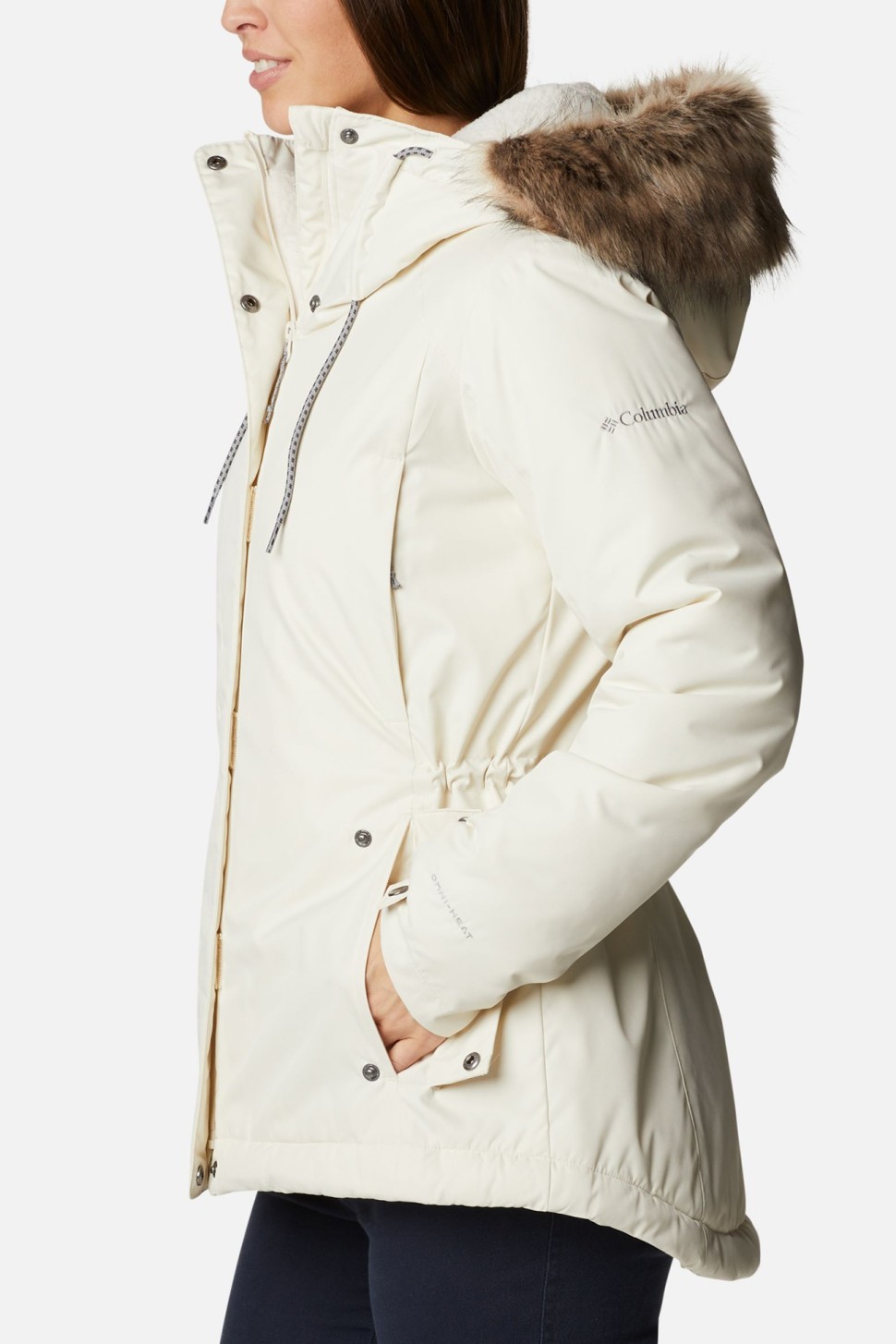 Куртка жіноча Columbia  Suttle Mountain™ II Insulated Jacket  молочна 1978311-191 — фото 4